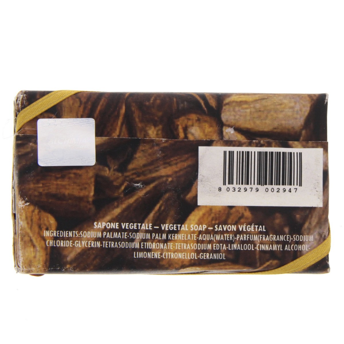 Alchimia Oud Vegetal Soap 200g